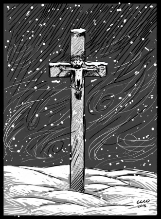O snehu - Na kríži.jpg